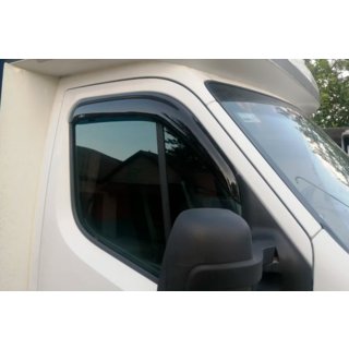 Ветровики на окна (2 шт, HIC) Nissan NV400 2010-2024 гг. фото 2