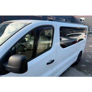 Ветровики вставные (2 шт, HIC) Fiat Talento 2016- гг. фото 2