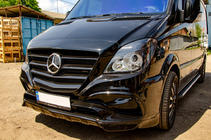 Mercedes Sprinter W906 2006–2018 гг. Передний бампер Exclusive Sport (2006-2013) фото 2