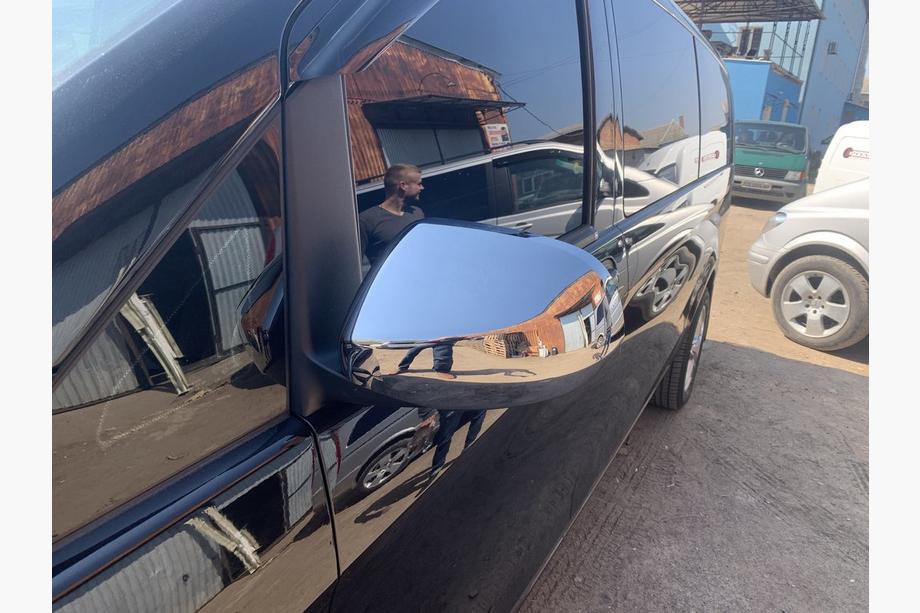 Mercedes Vito/V-class W447 2014- гг. Накладки на Зеркала Полное Зеркало (2 шт., ABS) Фото 3