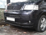 Накладка на передний бампер Sport 1 (грунт под покраску) фото 4