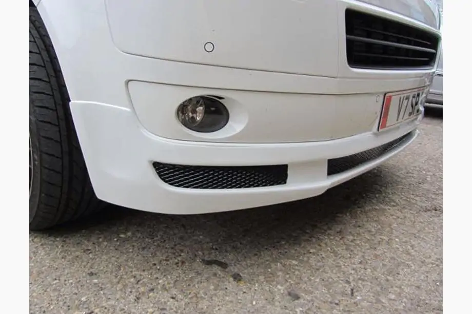 Volkswagen T5 2010-2015 гг. Накладка на передний бампер Sport 1 (грунт под покраску) Image