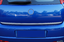 Накладка на багажник нержавейка фото 1