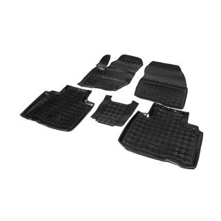 Резиновые коврики с бортиком 2016+ (Autogumm) Ford Edge 2014-2024 гг. фото 2