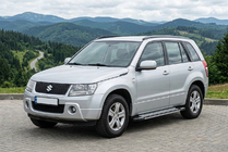 Suzuki Grand Vitara 2005-2017 гг. Боковые пороги Rainbow (2 шт, алюминий) фото 1