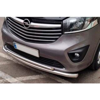 Передняя защита ST014 (нержавейка) фото 3