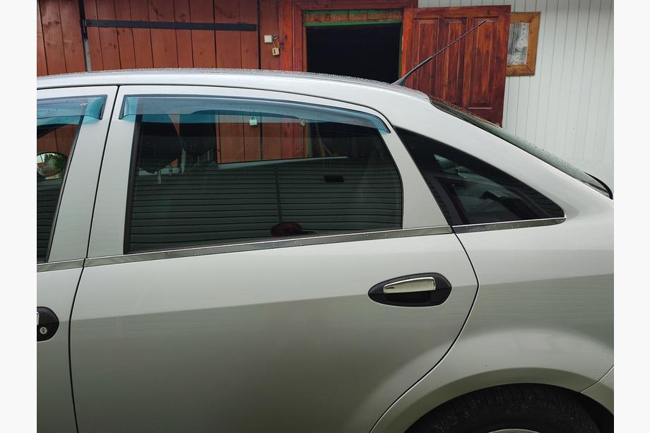 Fiat Linea 2006-2018 гг. Хромированные Накладки на Ручки Дверей (4 шт, Нержавейка) Фото 6