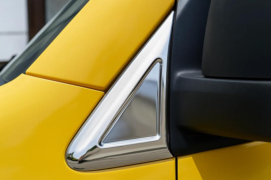 Накладка возле зеркала (2 шт., нержавейка) Image Накладка возле зеркала (2 шт., нержавейка) Image