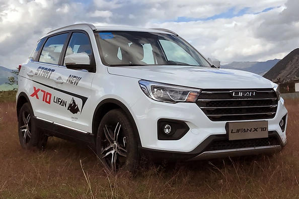 Обзор городского кроссовера Lifan X70