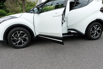 Toyota C-HR 2016-2023 гг. Молдинги дверные OmsaLine (4 шт., нержавейка) фото 3