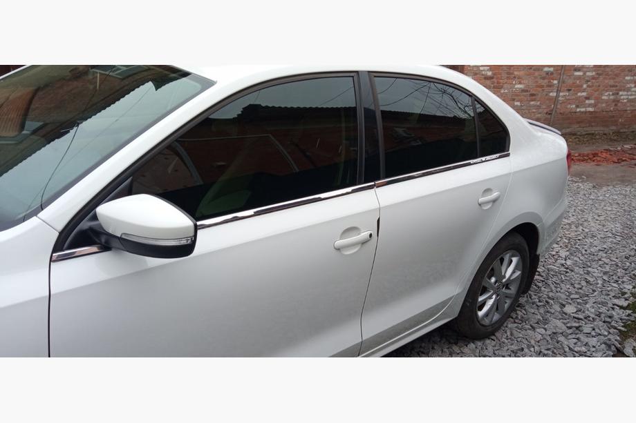 Volkswagen Jetta 2011-2018 гг. Нижние молдинги окон нержавейка (6 шт) OmsaLine - Итальянская Нержавейка Фото 3
