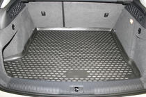 Audi Q3 2011-2019 гг. Коврик в багажник резиновый (Novline) фото 2