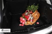 Hyundai Accent 2017-2023 гг. Коврик в багажник резиновый (Novline) SD (Solaris) фото 2