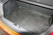 Hyundai Veloster 2011-2017 гг. Коврик в багажник резиновый (Novline) HB фото 3