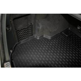 (2012↗) Резиновый коврик в багажник с вырезом под ручку (Novline) SUV Mercedes GLK сlass X204 2008-2015 гг. фото 2