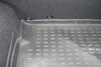 Peugeot 207 2006-2014 гг. Коврик в багажник резиновый (Novline) HB фото 2