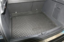 Renault Captur 2013-2019 гг. Коврик в багажник (Novline) 2WD (для комплектаций без двойного пола) фото 4
