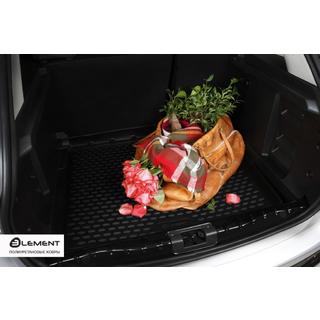 Коврик в багажник резиновый (Novline) 2/4WD (для комплектаций с двойным полом) Renault Captur 2013-2019 гг. фото 2