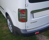 Volkswagen Caddy 2004-2010 гг. Хром Накладки на Задние Фонари V2 (2 шт., Нерж. сталь) фото 1