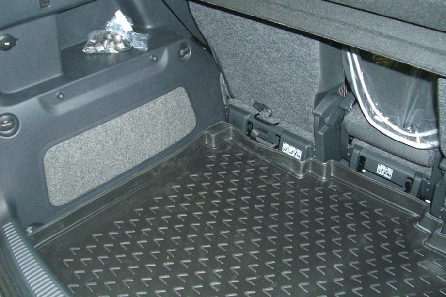 Skoda Roomster 2006-2015 гг. Коврик в багажник резиновый (Novline) Фото 3
