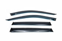 Ветровики с хромированной полосой (4 шт, HIC) фото 6