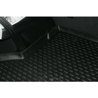 Коврик в багажник длинный (Novline) установка Toyota Highlander 2008-2013 гг. фото 2