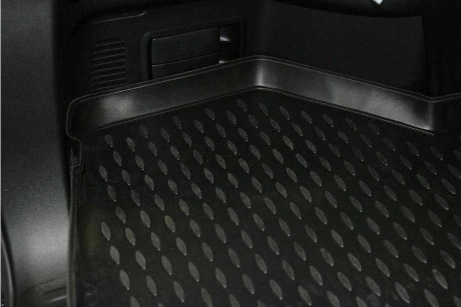Toyota Highlander 2008-2013 гг. Коврик в багажник длинный (Novline) установка Фото 3