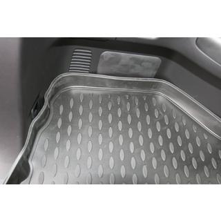 (2012-2014) Длинный коврик в багажник (Novline) установка. (5/7 мест) Toyota Highlander 2008-2013 гг. фото 2