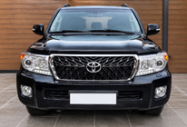 Toyota Land Cruiser 200 2007-2021 гг. Передняя решетка радиатора 2012-2016 (TRD) фото 1