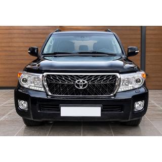 Передняя решетка радиатора 2012-2016 (TRD) Toyota Land Cruiser 200 2007-2021 гг. фото 1