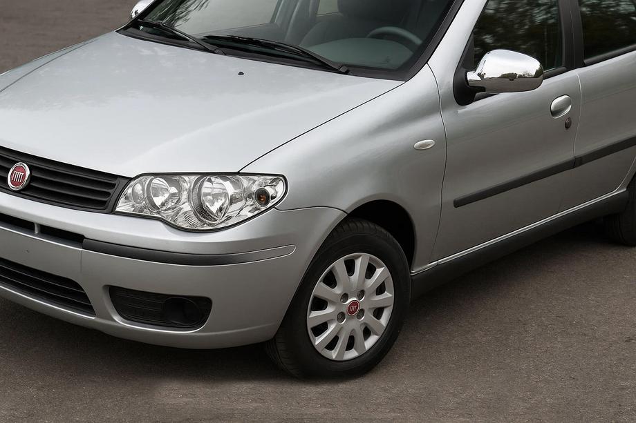 Fiat Albea 2002-2012 гг. Накладки на Зеркала (2011↗, 2 шт, пластик) Image
