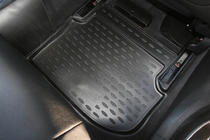 3D резиновые коврики в салон (4 шт, Novline) F10 фото 4