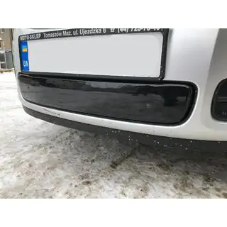 Зимняя накладка на решетку радиатора (2007-2010, нижняя) Skoda Fabia 2007-2014 гг. фото 3