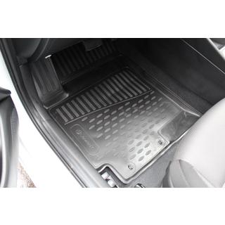 Резиновые коврики (Comfort) 3D в салон (4 шт, Novline) Hyundai Accent 2017-2023 гг. фото 2