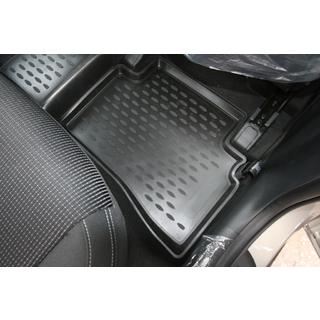 3D резиновые коврики в салон (4 шт, Novline) Kia Sportage 2015-2021 гг. фото 3