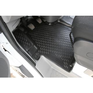 (2015↗) Резиновые коврики в салон (2 шт, Novline) Mercedes Sprinter W906 2006–2018 гг. фото 2
