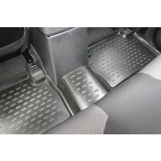 3D резиновые коврики в салон (4 шт, Novline) Бюджетная комплектация Mitsubishi L200 2015-2024 гг. фото 2