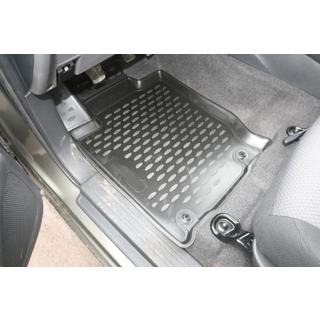 3D резиновые коврики в салон (4 шт, Novline) Бюджетная комплектация Mitsubishi L200 2015-2024 гг. фото 3
