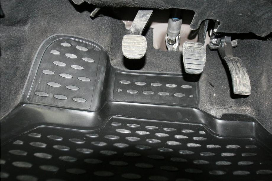 Renault Duster 2008–2017 гг. (2011-2015) 3D резиновые коврики в салон (4 шт, Novline) 4WD Фото 2