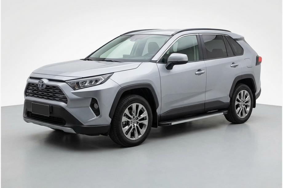 Toyota Rav 4 2019–2025 гг. Боковые Подножки Maya V1 (2 шт., Алюминий) Фото 1