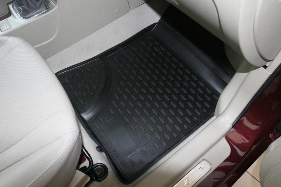 Geely Emgrand EC7 2009- гг. Резиновые коврики в салон (4 шт, Novline) Фото 4