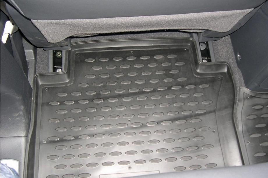 Renault Koleos 2008-2016 гг. Резиновые коврики в салон (3 шт, Novline) Фото 3