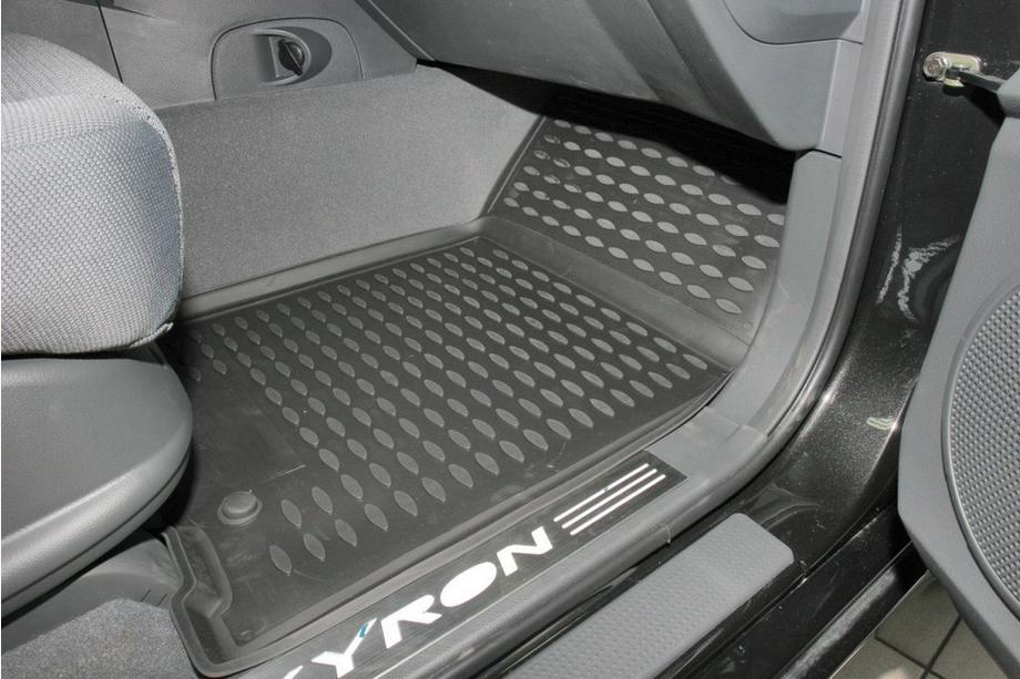 SsangYong Kyron 2005-2014 гг. Резиновые коврики в салон (4 шт, Novline) Фото 4