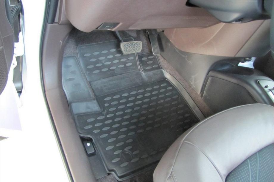 Toyota IQ 2008-2015 гг. Резиновые коврики в салон (4 шт, Novline) Фото 2