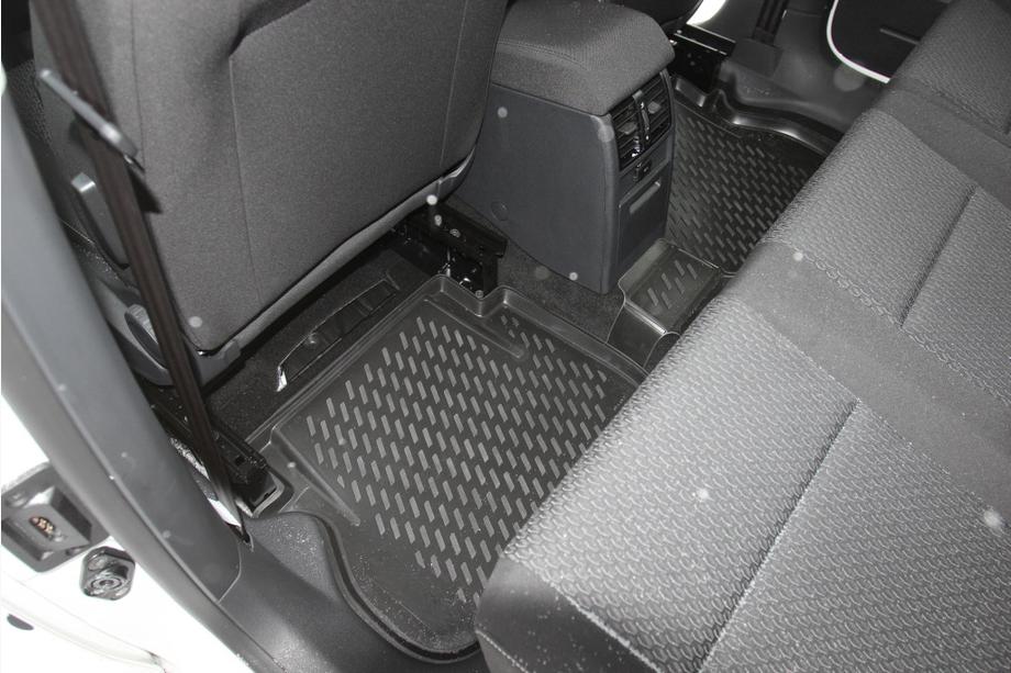 Volkswagen Caddy 2015-2020 гг. Резиновые коврики в салон (4 шт, Novline) Фото 2