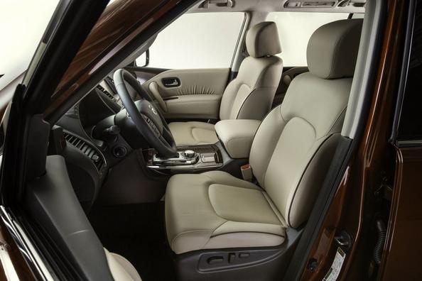 Обзор рамного внедорожника Nissan Armada второй генерации фото 7