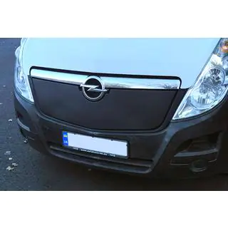 Зимняя накладка на решетку радиатора Opel Movano 2010-2021 гг. фото 2