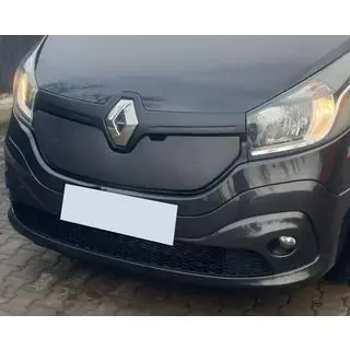 Зимняя накладка на решетку радиатора (2015-2020) Renault Trafic 2015- гг. фото 4