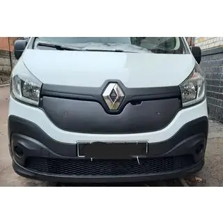 Зимняя накладка на решетку радиатора (2015-2020) Renault Trafic 2015- гг. фото 1