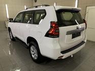 Toyota Land Cruiser Prado 150 2009-2023 гг. Рейлинги турецкий дизайн (Черные, 2 шт) Пластиковые ножки фото 4